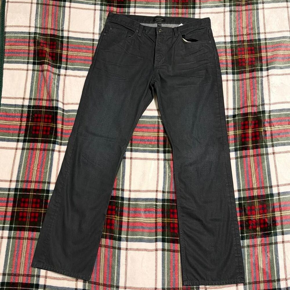 Banana Republic Vintage Straight Jeans Washed Black Men's 36